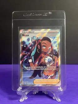 Nessa (Full Art) 183/185 Swsh04: Vivid Voltage Holo Pokemon TCG English - Image 1