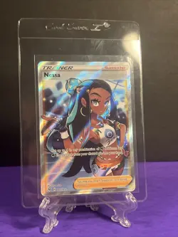 Nessa (Full Art) 183/185 Swsh04: Vivid Voltage Holo Pokemon TCG English - Image 2