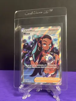 Nessa (Full Art) 183/185 Swsh04: Vivid Voltage Holo Pokemon TCG English - Image 3