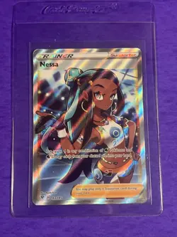 Nessa (Full Art) 183/185 Swsh04: Vivid Voltage Holo Pokemon TCG English - Image 5