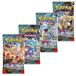POKEMON TCG Scarlet & Violet Stellar Crown Booster Pack - Image 1