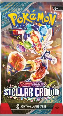 POKEMON TCG Scarlet & Violet Stellar Crown Booster Pack - Image 2