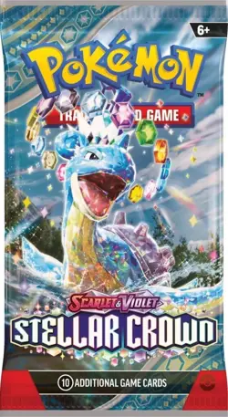 POKEMON TCG Scarlet & Violet Stellar Crown Booster Pack - Image 3