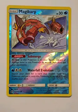 Pokemon TCG, Magikarp 17/111 - Crimson Invasion - Reverse Holo LP - Image 1