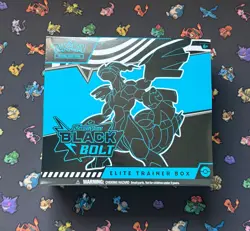 Pokemon TCG Scarlet & Violet Black Bolt Elite Trainer Box - ETB Brand New/Sealed - Image 1