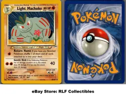 2002 Pokemon, Neo Destiny, #49/105 Light Machoke, Uncommon - Image 1