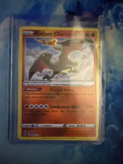 Pokemon TCG Radiant Charizard Crown Zenith 020/159 NM Condition - Image 1