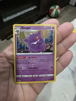 Gengar Pokemon TCG Sword & Shield Promo Black Star Holo SWSH052 - Image 1