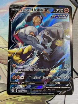 Pokemon TCG Rapid Strike Urshifu V Sword & Shield: Brilliant Stars TG20/TG30 NM - Image 2
