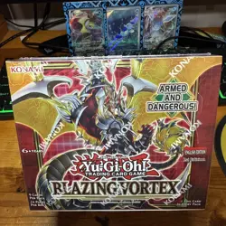 Yu-Gi-Oh! Blazing Vortex Booster Box 1st Edition - 24 packs - New / Sealed - Image 1