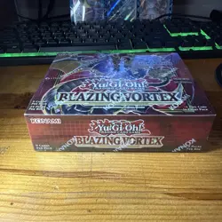 Yu-Gi-Oh! Blazing Vortex Booster Box 1st Edition - 24 packs - New / Sealed - Image 2