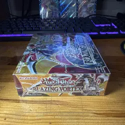 Yu-Gi-Oh! Blazing Vortex Booster Box 1st Edition - 24 packs - New / Sealed - Image 3