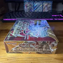 Yu-Gi-Oh! Blazing Vortex Booster Box 1st Edition - 24 packs - New / Sealed - Image 5