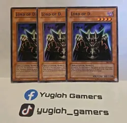 YUGIOH LORD OF D. X3 SKE UNLIMITED COMMON LIGHT PLAYED - Image 1