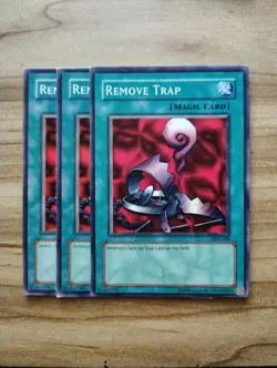 Yu-Gi-Oh! - Remove Trap 3X - Full Playset - Image 1