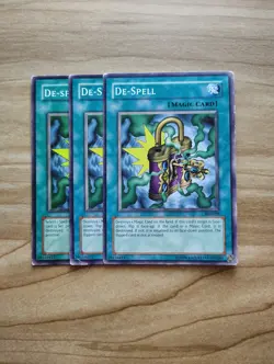 Yu-Gi-Oh! - De-Spell 3X - Full Playset - Image 1