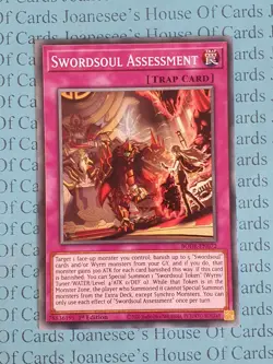 BODE-EN072 Swordsoul Assessment Yu-Gi-Oh Card 1st Edition New - Image 1