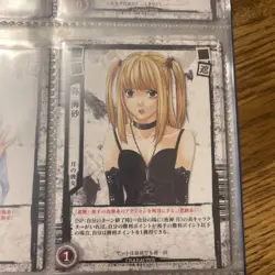 Death Note Trading Card Misa Amane DN131 Near Mint - Image 1