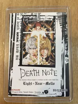 Death Note Trading Card Special Edition No.40 Holo Near Mint - Image 2