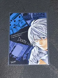 Death Note Near Trading Card KONAMI Blue Illustration Near Mint - Image 1