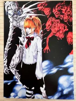 Death Note Misa Misa Trading Card No 13 Gothic Dress Unique Art - Image 1