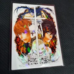 Death Note Trading Card Yagami Light No.08 Rare Parallel Card Individual - Image 1