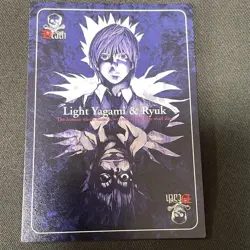Death Note Trading Card Light Yagami Ryuk 5 14 Rare Condition - Image 1