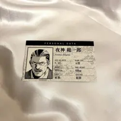 Death Note Yagami Soichiro Profile Card Collection No Damage Sleeve - Image 1