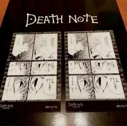 Death Note Trading Card Clear Card Near Yagami Light Exhibition 2 - Image 1