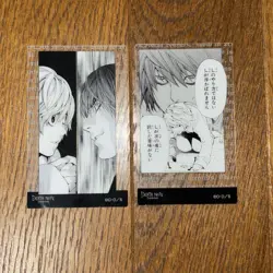 Death Note Trading Card Opened Used Good - Image 1