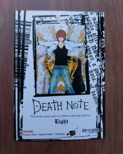 Death Note Trading Card Light No.42 Holo Anime Condition Note - Image 2