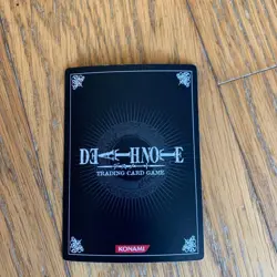 Death Note Trading Card Soichiro Yagami Individual Card - Image 2