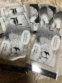 Death Note Trading Card Clear Card Original Artwork Limited Edition Individual - Image 1