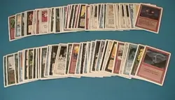 MTG Magic Revised Edition Complete Common 75 Card Set - NM - Image 1