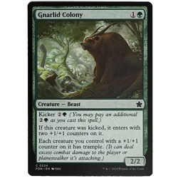 x1 Gnarlid Colony FDN MTG M/NM Green Common Creature Beast Foundations TCG CCG - Image 1