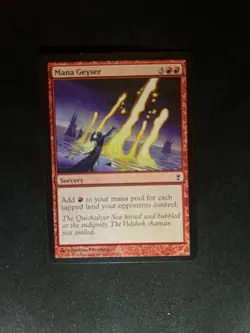 Mana Geyser [Conspiracy] Magic MTG Cards Near Mint - Image 1