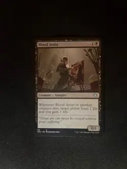 Blood Artist [Innistrad: Crimson Vow Commander] #119 Magic MTG Cards NM/LP - Image 1