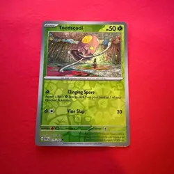 Pokemon - Toedscool - 015/182 - Reverse Holo - Paradox Rift - NM/M - Image 1
