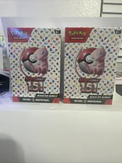 Lot Of 2 Scarlet & Violet 151 Sealed Booster Bundles Pokemon TCG - Image 1