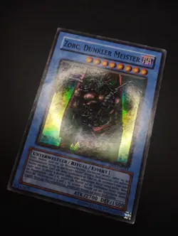 YUGIOH 2005 | DARK MASTER - ZORC | DR1-DE244 | GERMAN | SUPER RARE | GOOD - VG - Image 3