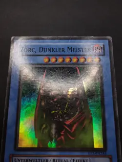 YUGIOH 2005 | DARK MASTER - ZORC | DR1-DE244 | GERMAN | SUPER RARE | GOOD - VG - Image 5