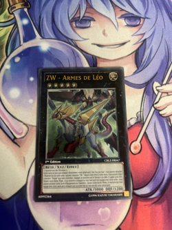 ZW - LEO ARMS ULTIMATE RARE FRENCH 1ST CBLZ-EN047 FR047 NEAR MINT YUGIOH - Image 1