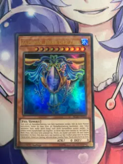 ZAPHION, THE TIMELORD GERMAN ULTRA RARE BLLR-EN032 DE032 NEAR MINT YUGIOH - Image 1