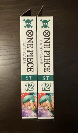 One Piece Card Game ST12 Starter Deck English Bandai Zoro & Sanji Sealed Box New - Image 3