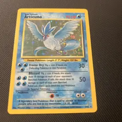 Articuno 2/62Original Holo Rare Fossil Set WOTC Pokemon Card 1999 NM/VLP - Image 5
