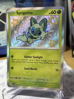 Sprigatito 076 SV: Scarlet & Violet Promo Cards holo Promo NM - Image 1