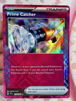 Prime Catcher 157/162 Temporal Forces Pokemon Trading Card Game 🌺 - Image 1