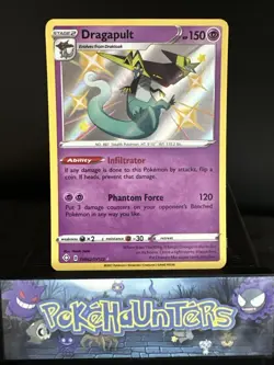 Pokemon Card Dragapult Sv062/sv122 Shining Fates Baby Shiny Rare Near Mint - Image 1