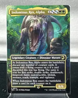 Magic The Gathering: Indominus Rex, Alpha; Universes Beyond: Jurassic World - Image 1