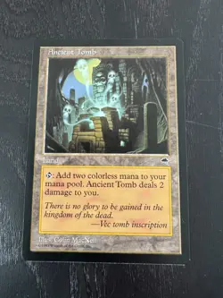 Ancient Tomb | Magic: The Gathering | Tempest | Lightly Played - Image 1